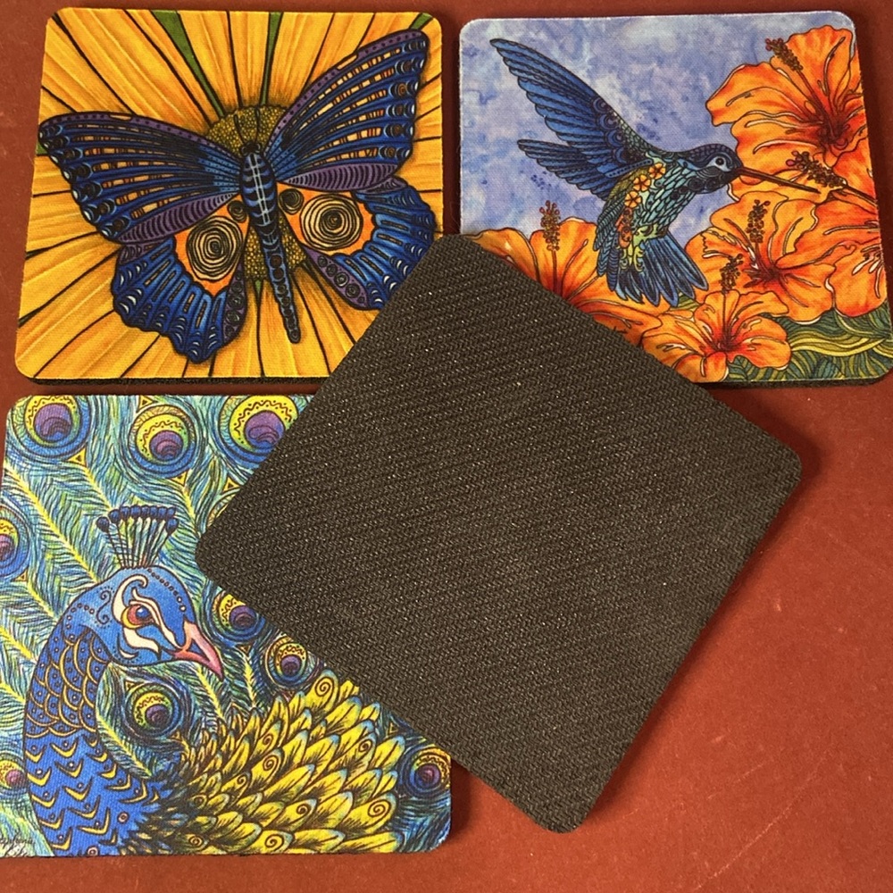 Adorable foam coasters! - Picture 2 of 2